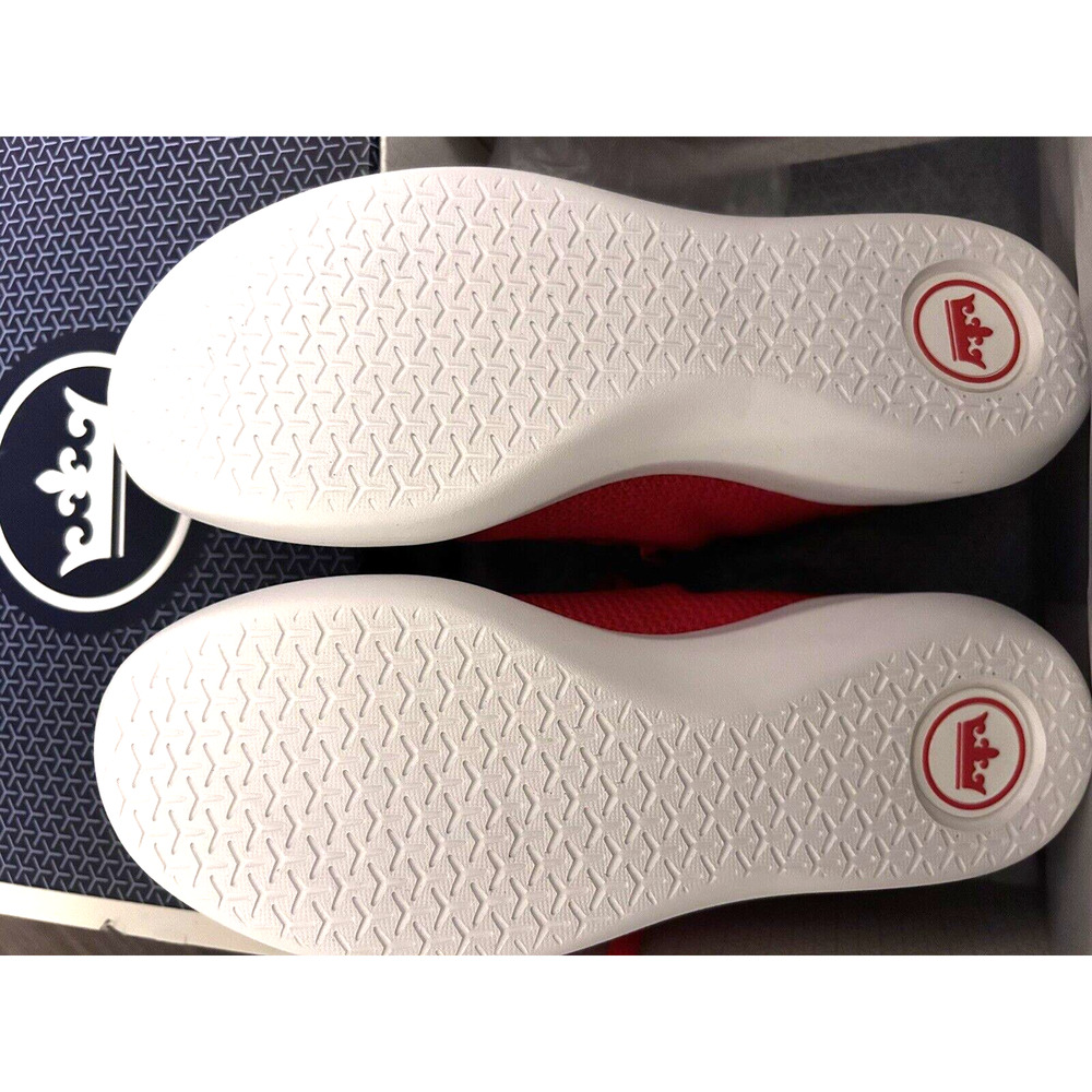 Peter Millar Ladies Hyperlight Glide Sneakers - Red size 7 - Picture 11 of 13